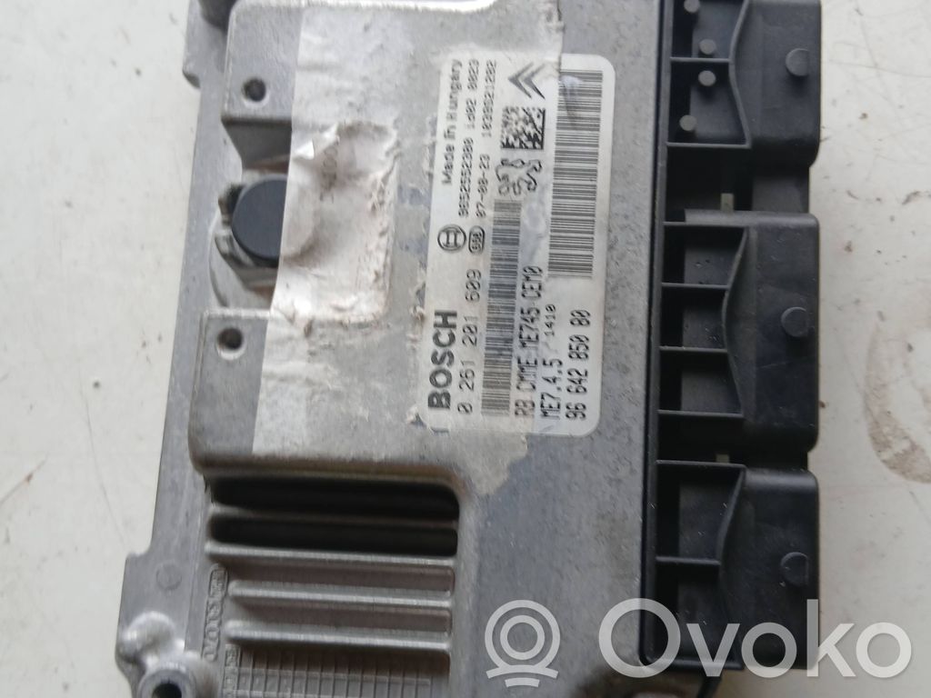 Citroen C4 I Engine control unit/module 