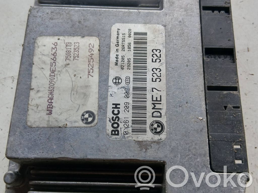 BMW 7 E65 E66 Engine control unit/module 