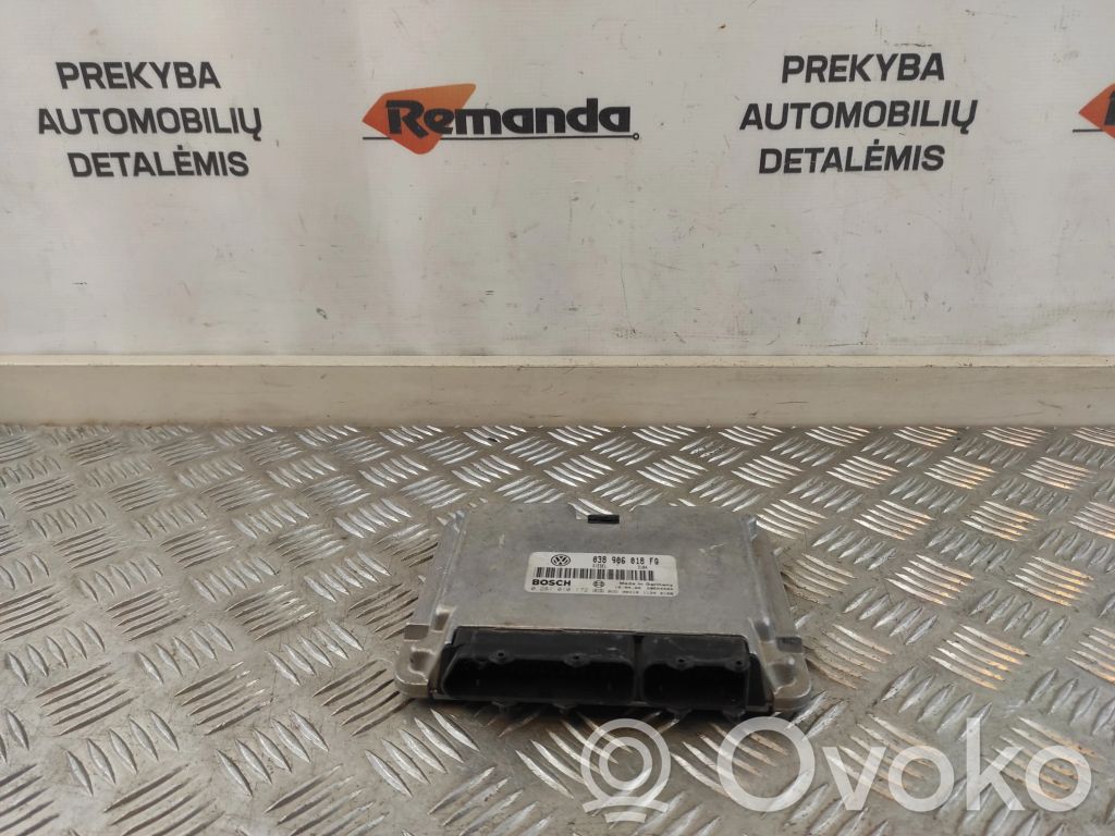 Engine control unit/module   038906018FQ,28SA4404,0281010172
