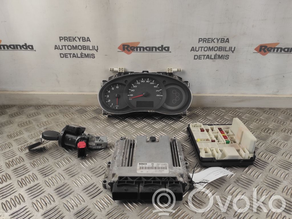 Renault Master III Engine ECU kit and lock set 