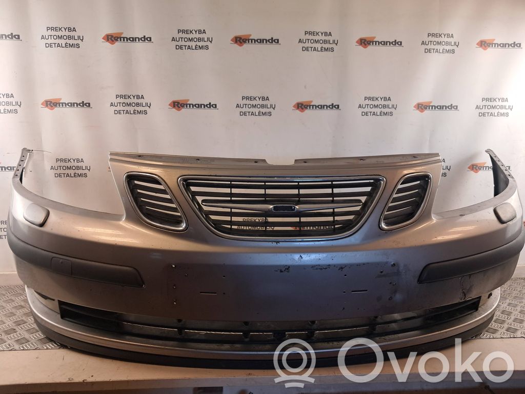 Saab 9-3 Ver2 Priekinis bamperis 