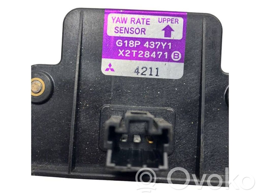Mazda Premacy ESP acceleration yaw rate sensor 