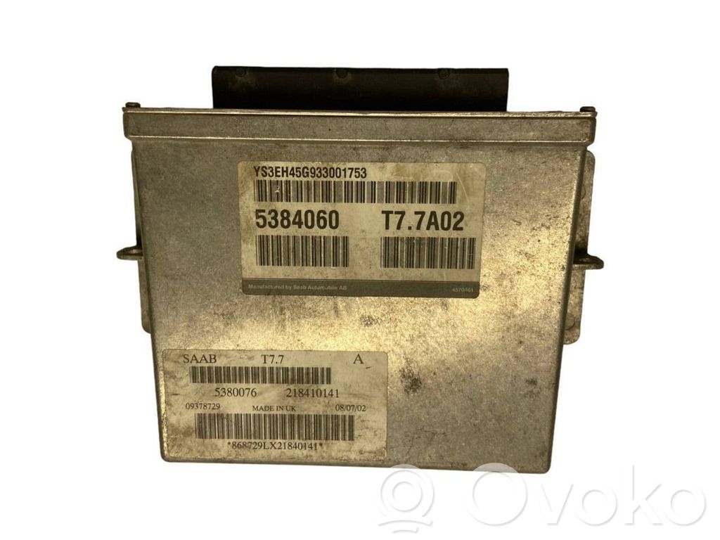 Engine control unit/module   5384060,YS3EW45G933001753