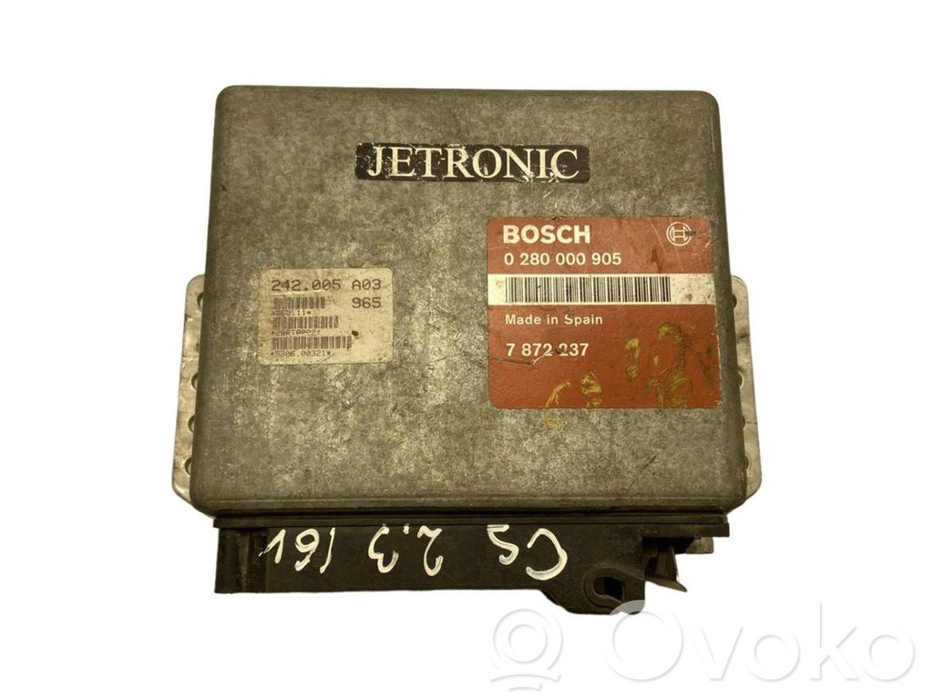 Engine control unit/module   0280000905,7872237