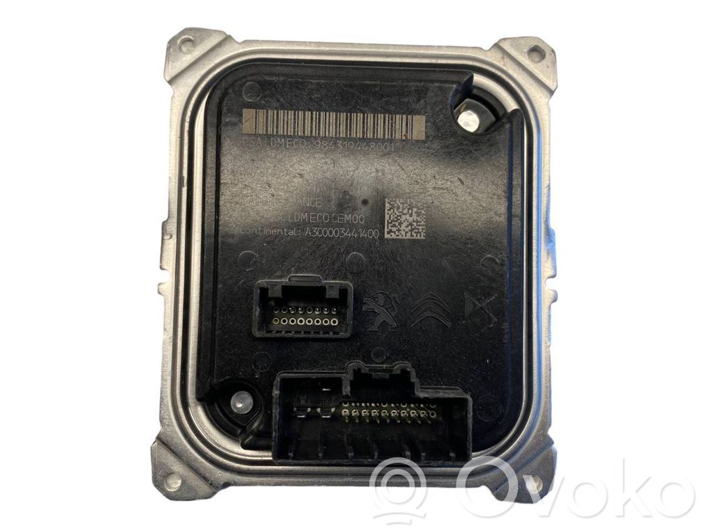 Citroen DS4 Module de contrôle de ballast LED 