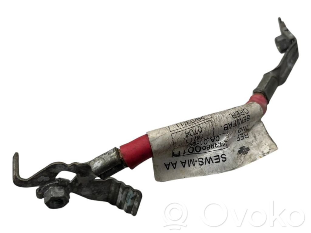 Renault Megane III Plus / Klema / Przewód akumulatora 