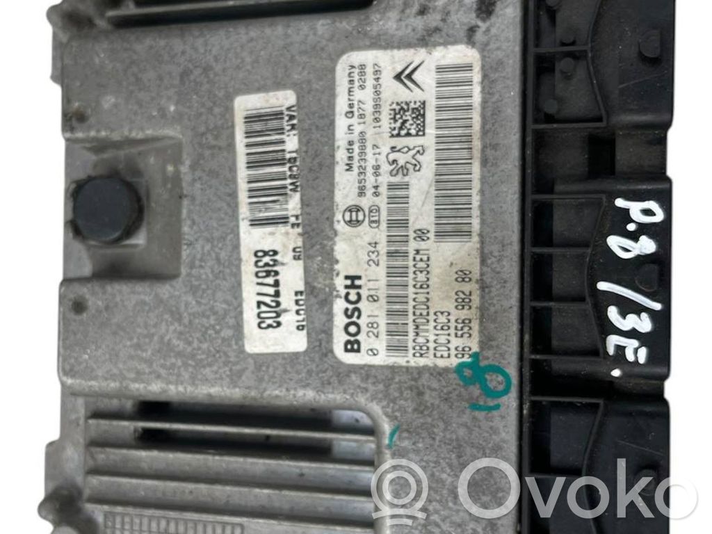 Peugeot 307 Engine control unit/module 