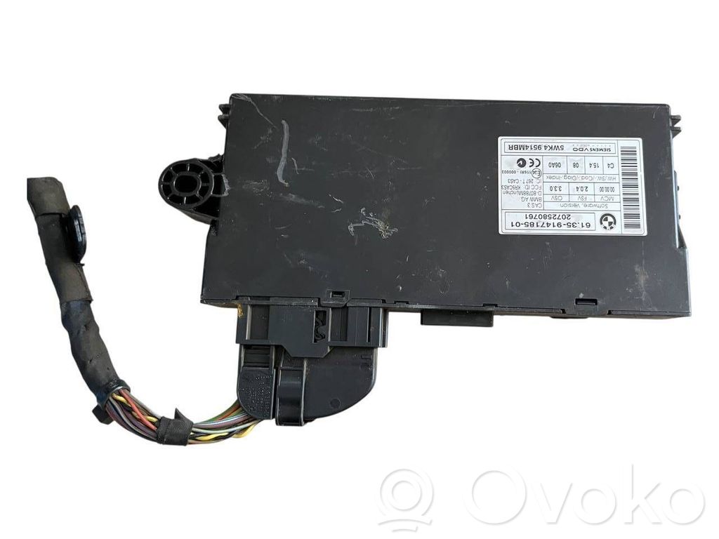 BMW 5 E60 E61 Unitate/modul de comandă CAS 