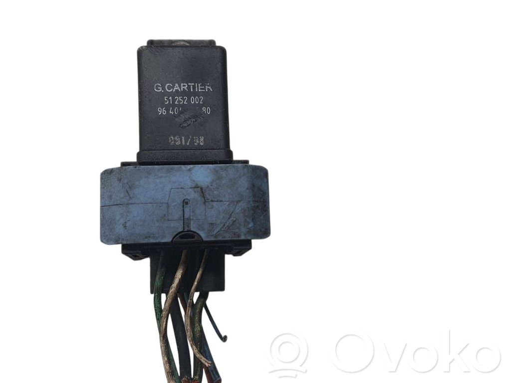 Peugeot 407 Glow plug pre-heat relay 