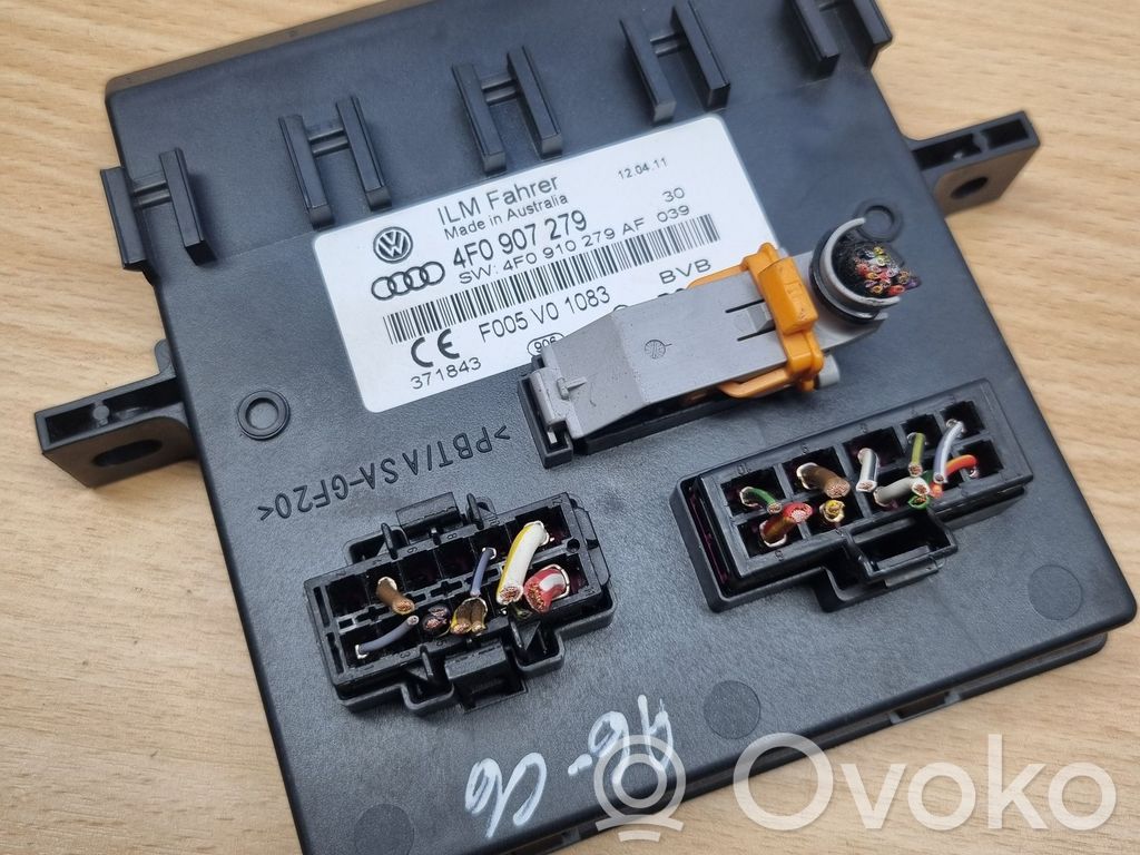 Audi A6 S6 C6 4F Moduł / Sterownik komfortu 