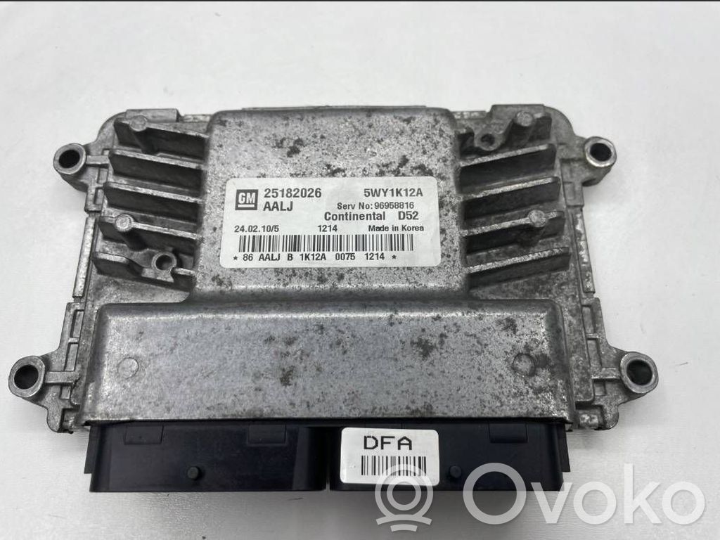 Chevrolet Spark Engine control unit/module 