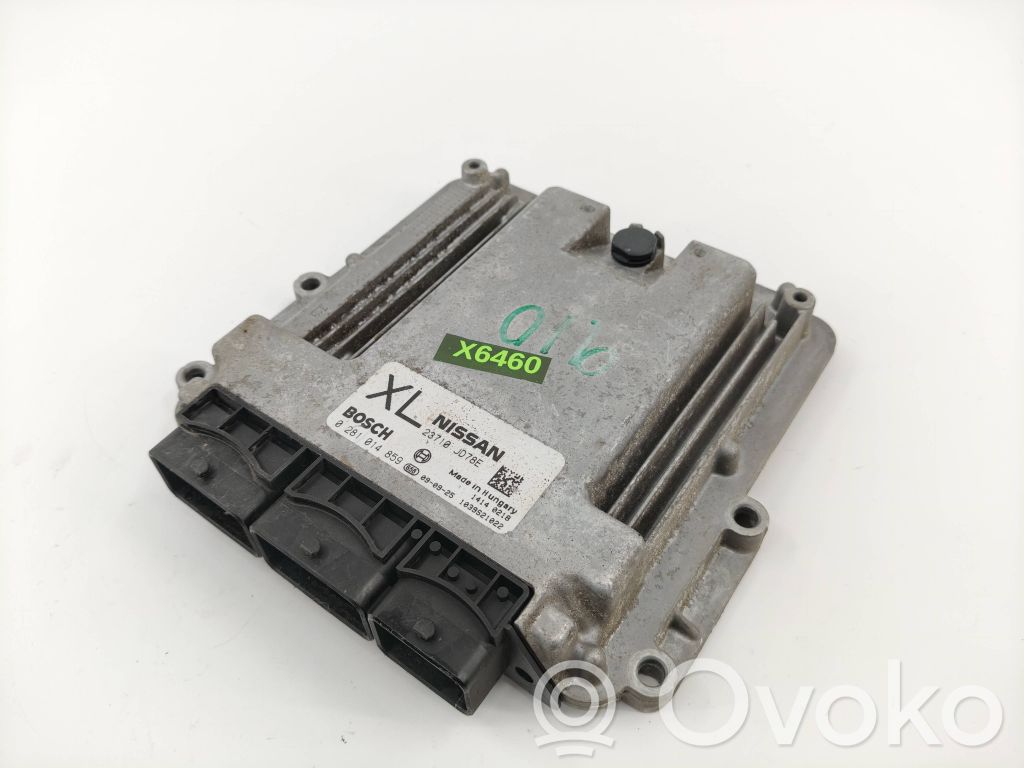 Nissan Qashqai+2 Engine control unit/module 