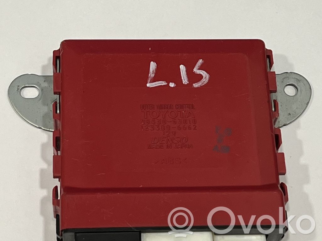 Lexus IS 220D-250-350 Wing mirror control module 