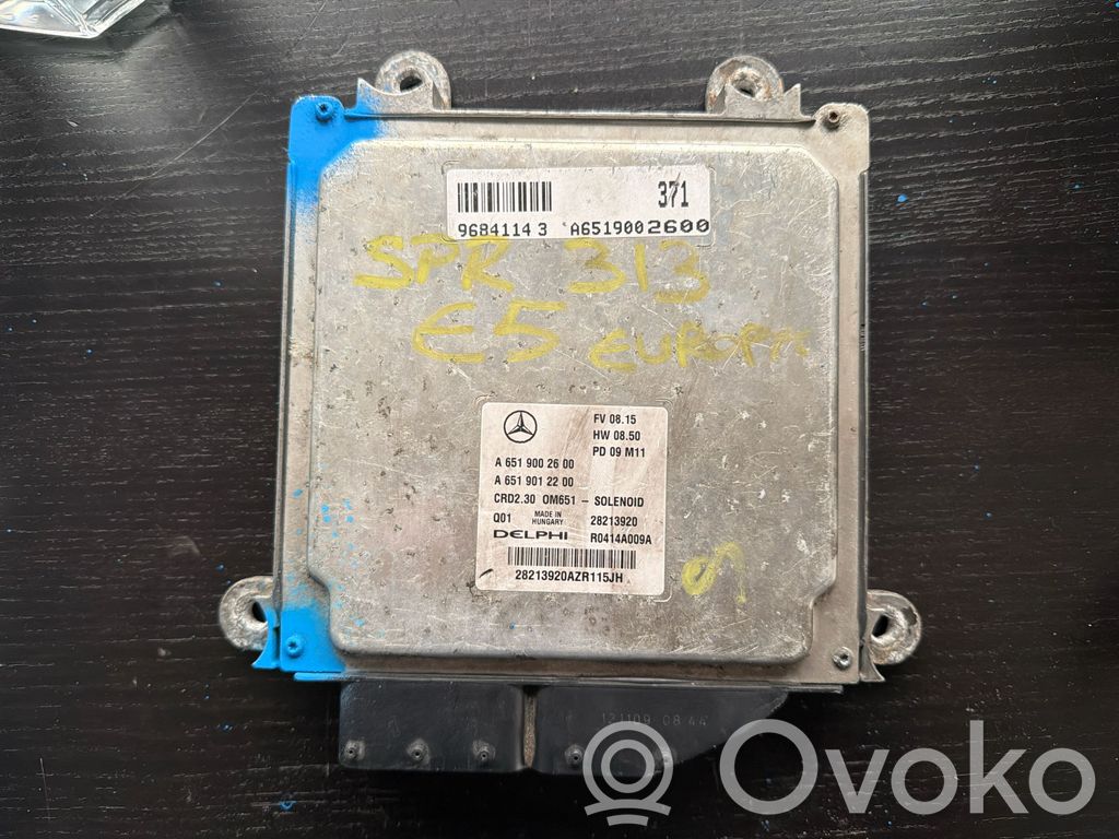 Mercedes-Benz Sprinter W906 Engine control unit/module 