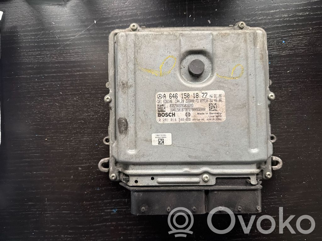 Mercedes-Benz Sprinter W906 Engine control unit/module 
