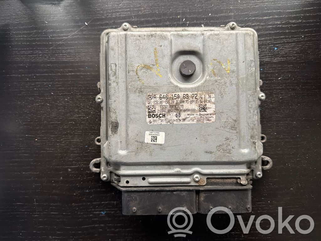 Mercedes-Benz Sprinter W906 Engine control unit/module 