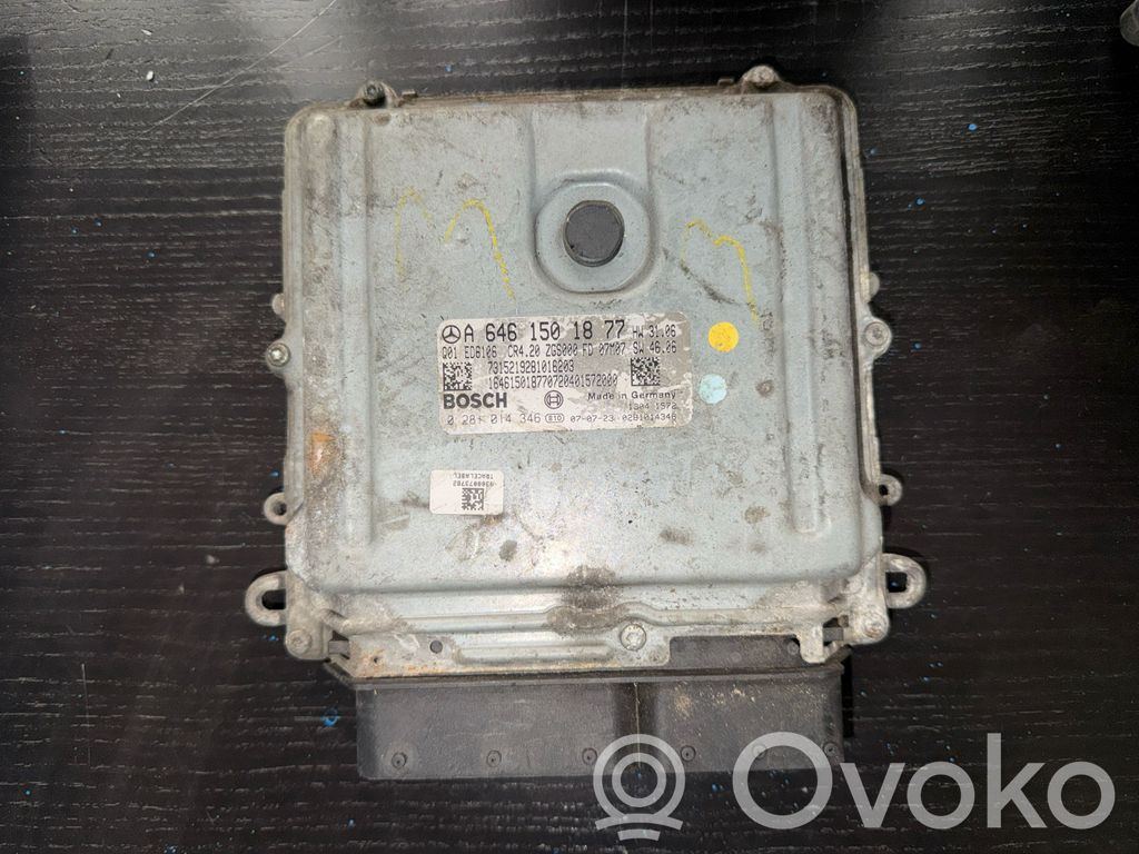 Mercedes-Benz Sprinter W906 Engine control unit/module 