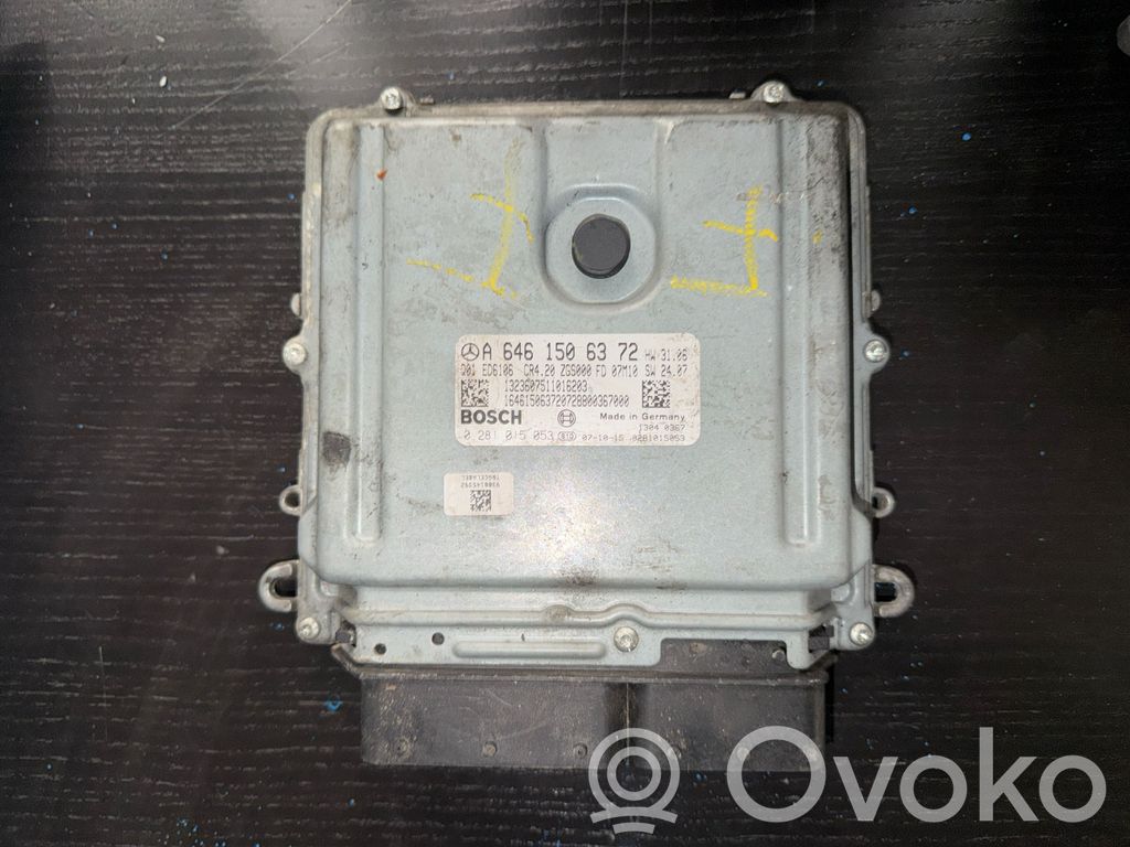 Mercedes-Benz Sprinter W906 Engine control unit/module 
