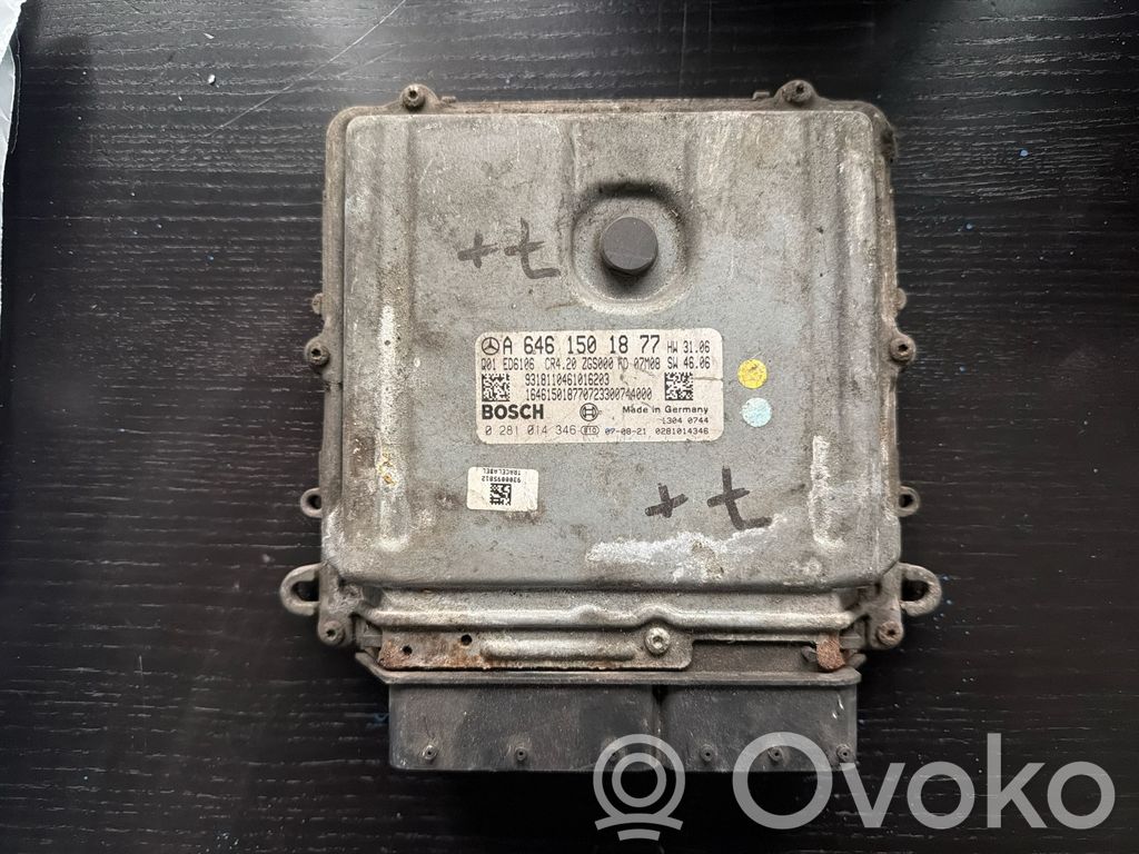 Mercedes-Benz Sprinter W906 Engine control unit/module 