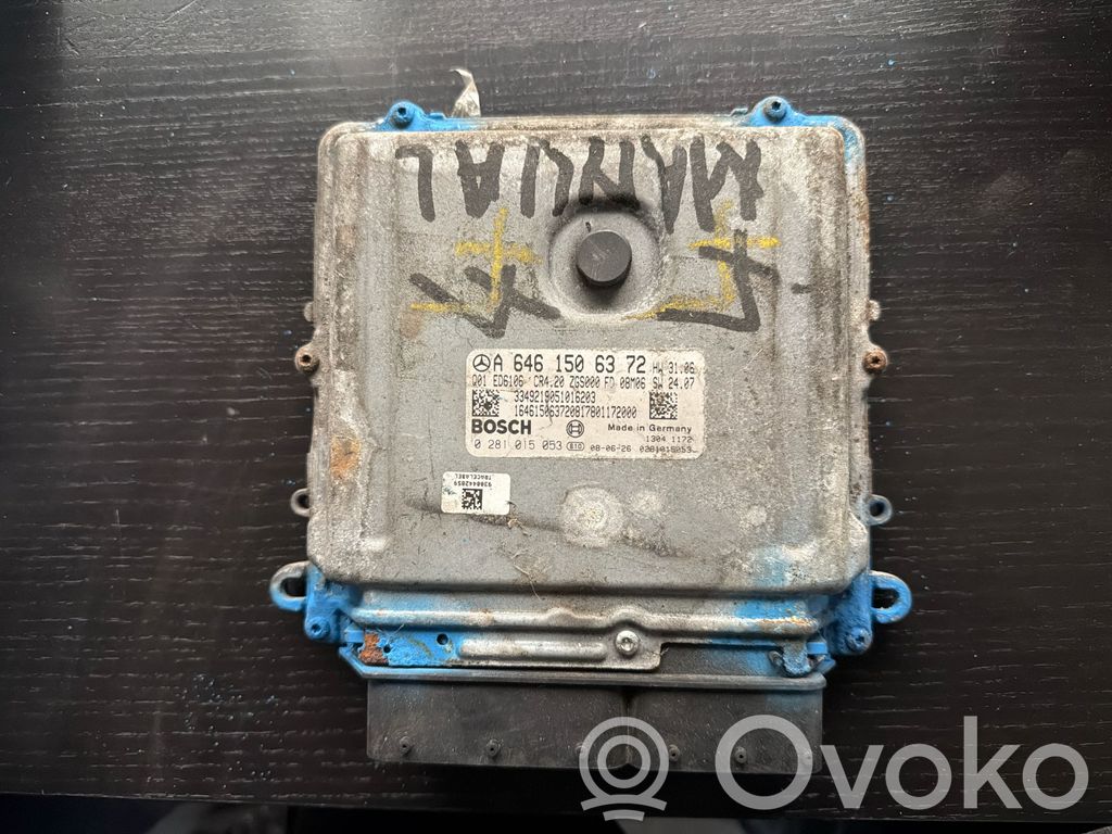 Mercedes-Benz Sprinter W906 Engine control unit/module 