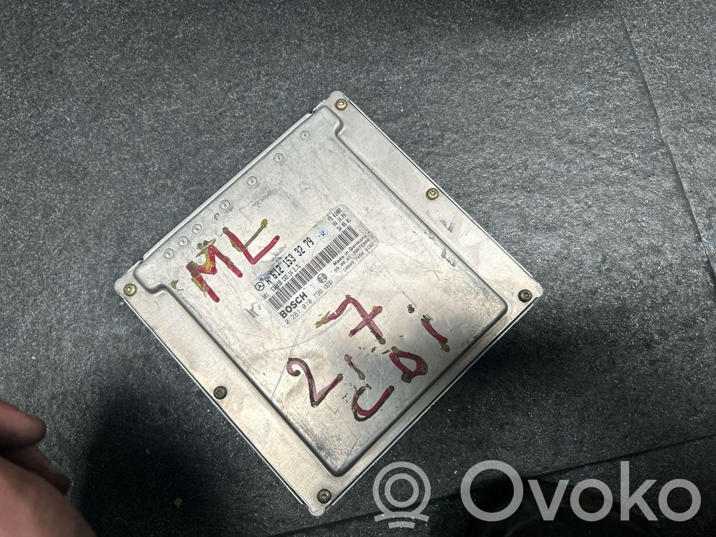Mercedes-Benz ML W163 Sterownik / Moduł ECU 