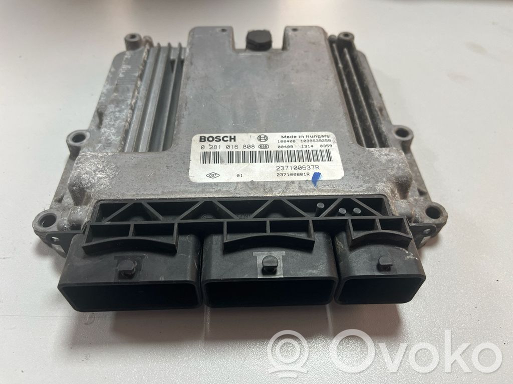 Engine control unit/module   237100637R,0281016808,237100801R