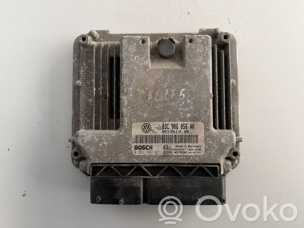 Engine control unit/module   03C906056AK,1039S05557