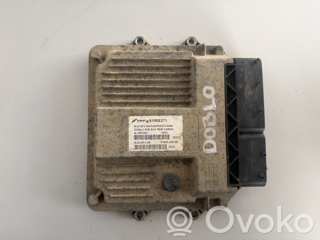 Fiat Doblo Engine control unit/module 