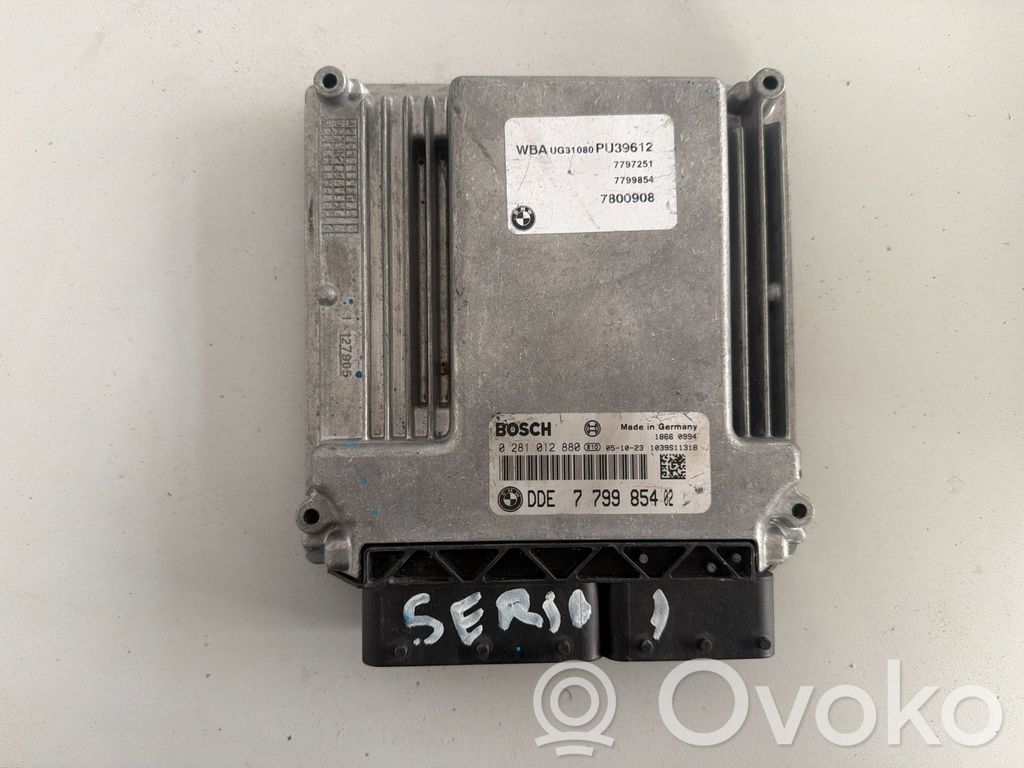 BMW 3 E90 E91 Engine control unit/module 