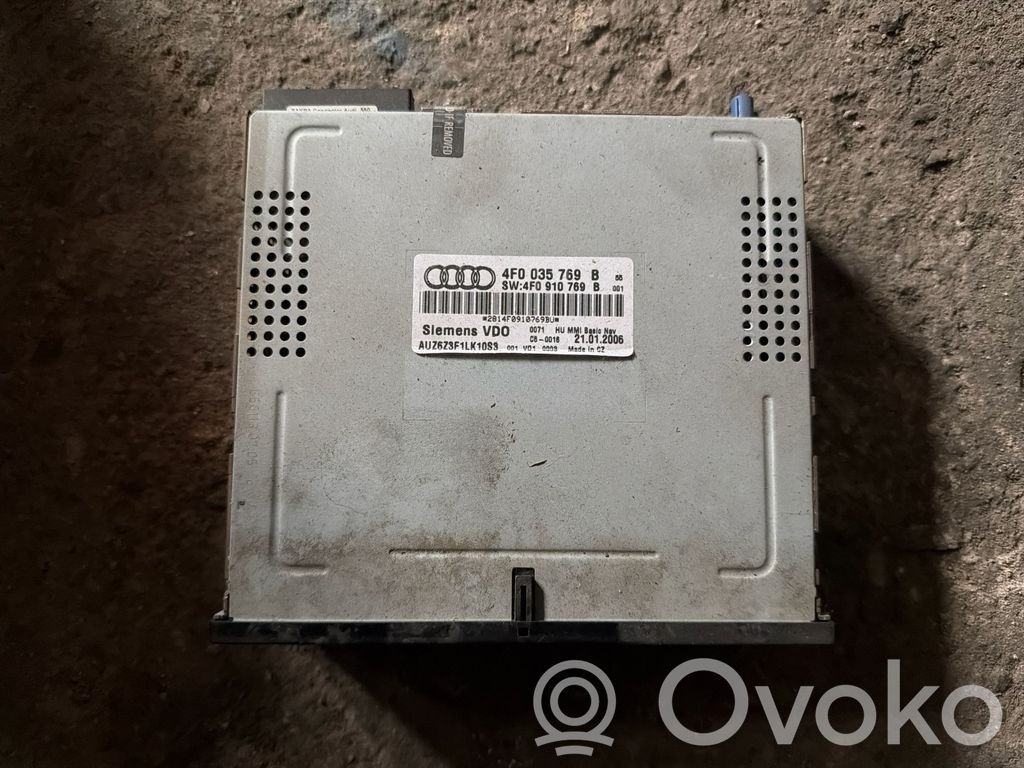 Audi A6 S6 C6 4F CD/DVD player unitate navigație 