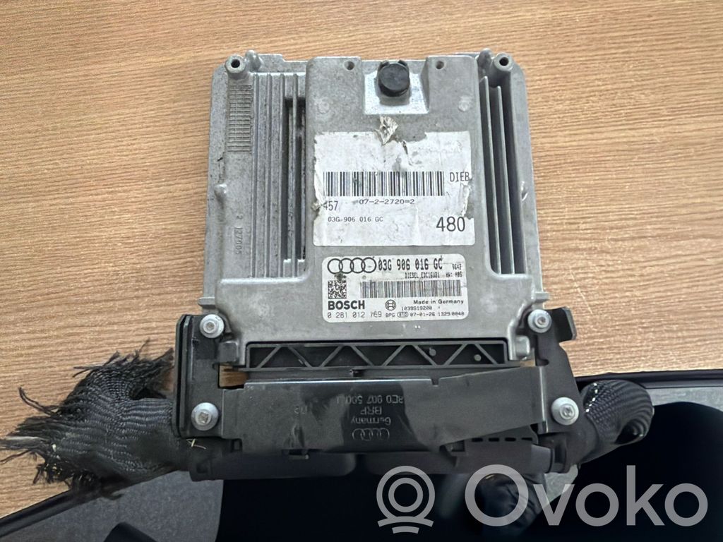 Engine control unit/module   03G906016GC,0281012169,1039S19200