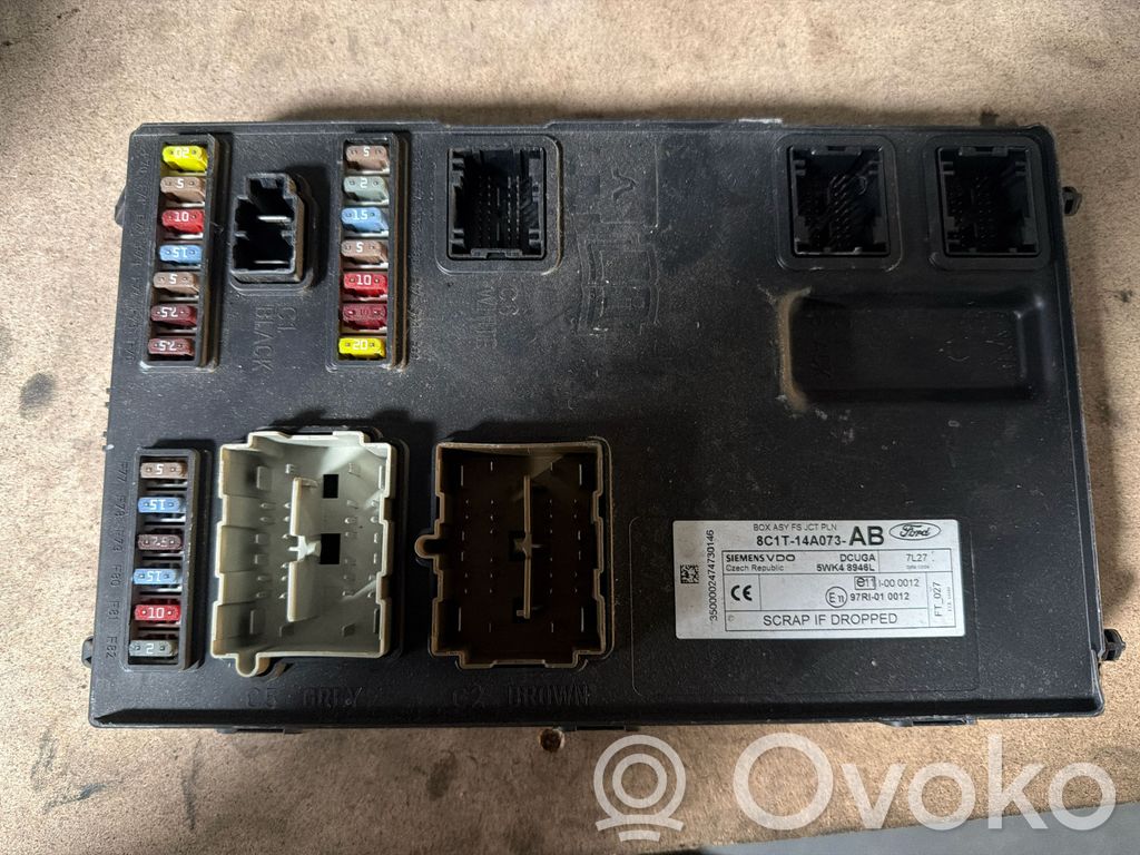 Unidad de control/módulo del motor   97RI010012,5WK48946L,8C1T14A073AB