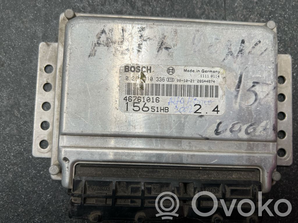 Alfa Romeo 156 Engine control unit/module 