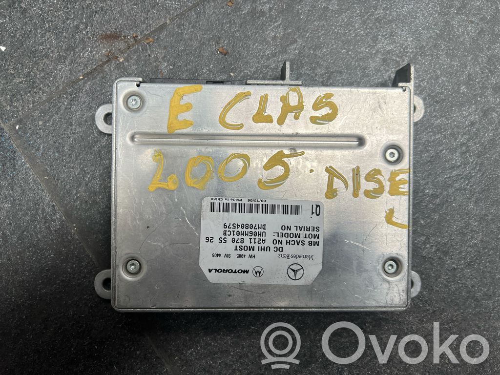 Unidad de control/módulo de bluetooth   A2118705526,DM70804579