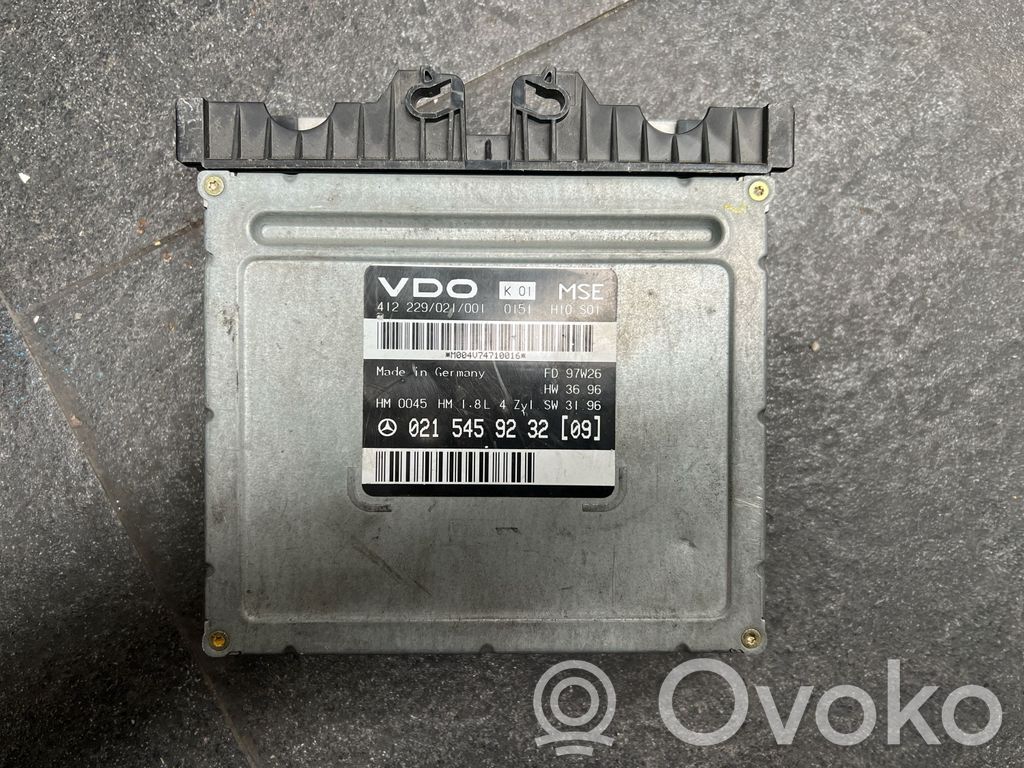 Mercedes-Benz C W202 Engine control unit/module 