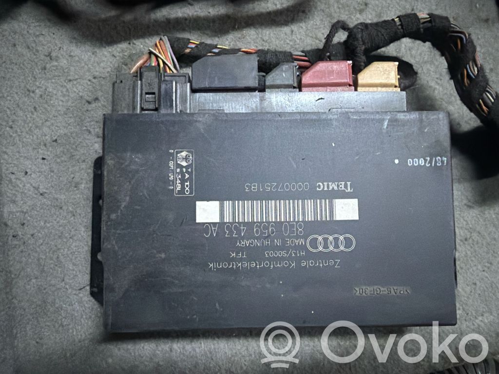 Audi A4 S4 B7 8E 8H Komforto modulis 