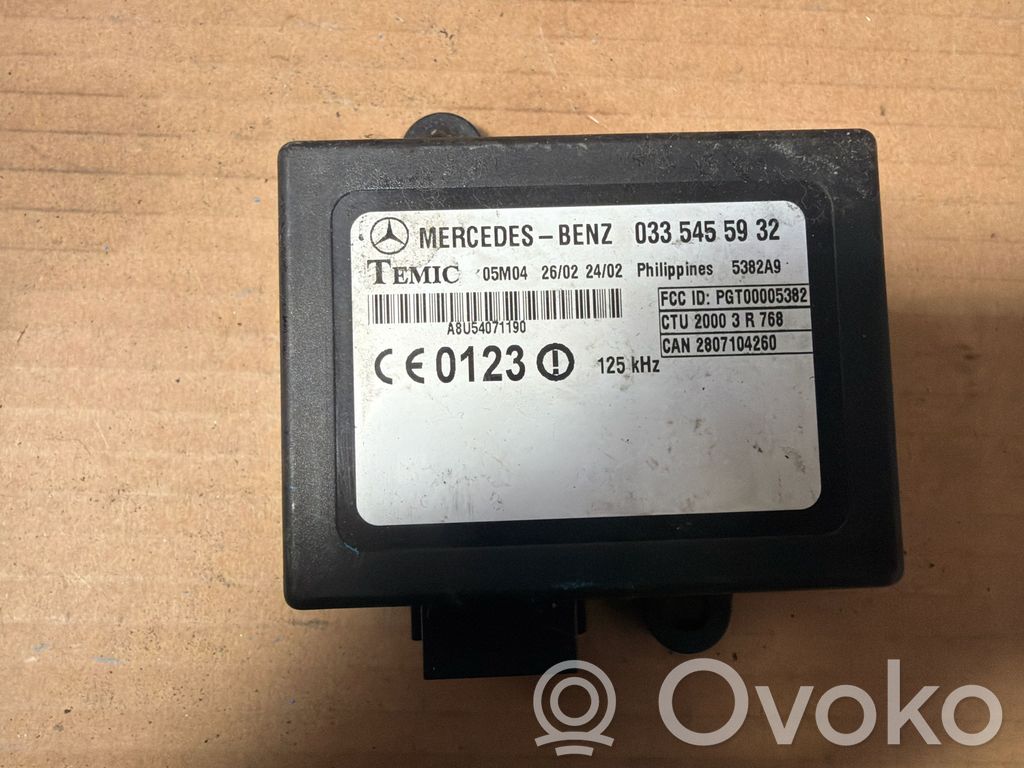 Mercedes-Benz Sprinter W901 W902 W903 W904 Moduł / Sterownik immobilizera 