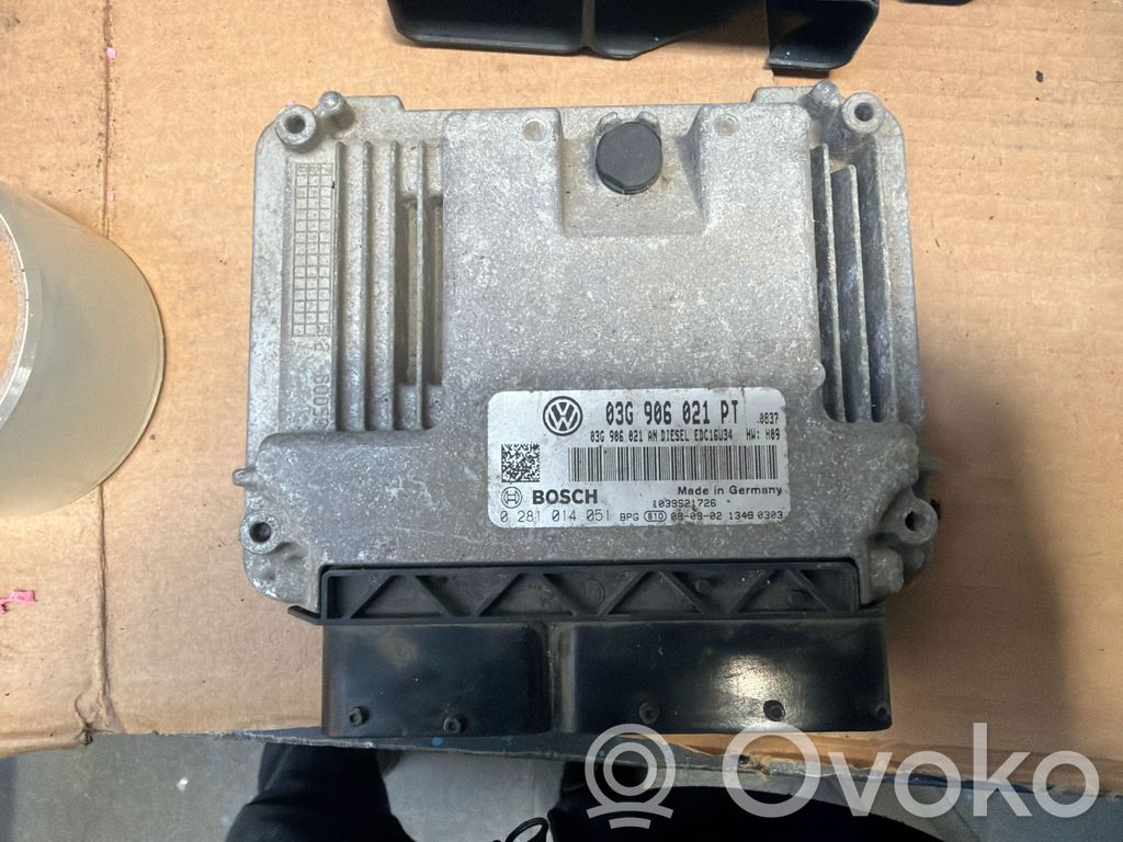Volkswagen Golf V Engine control unit/module 