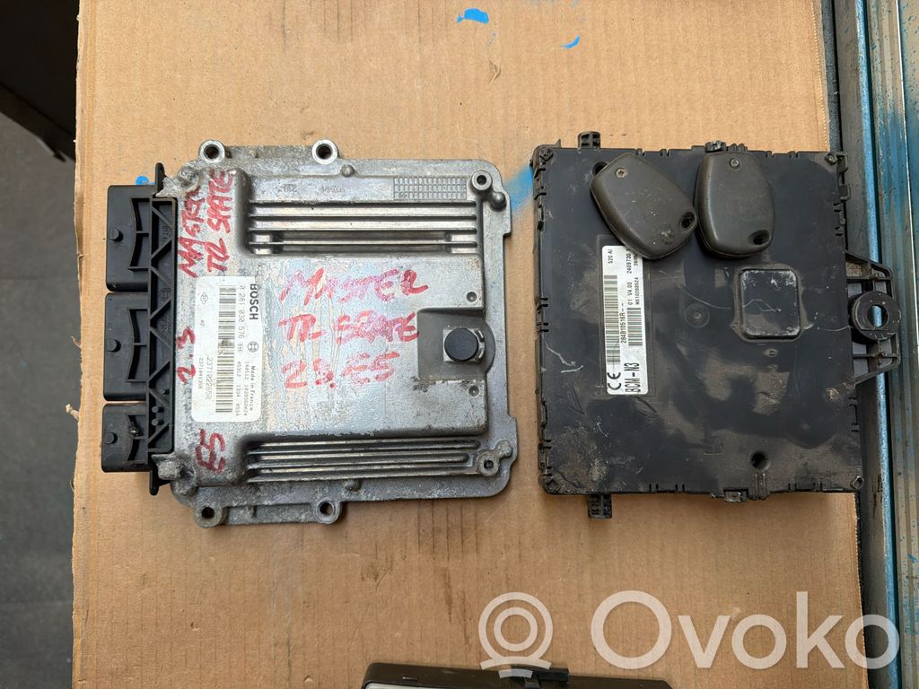 Renault Master III Engine ECU kit and lock set 