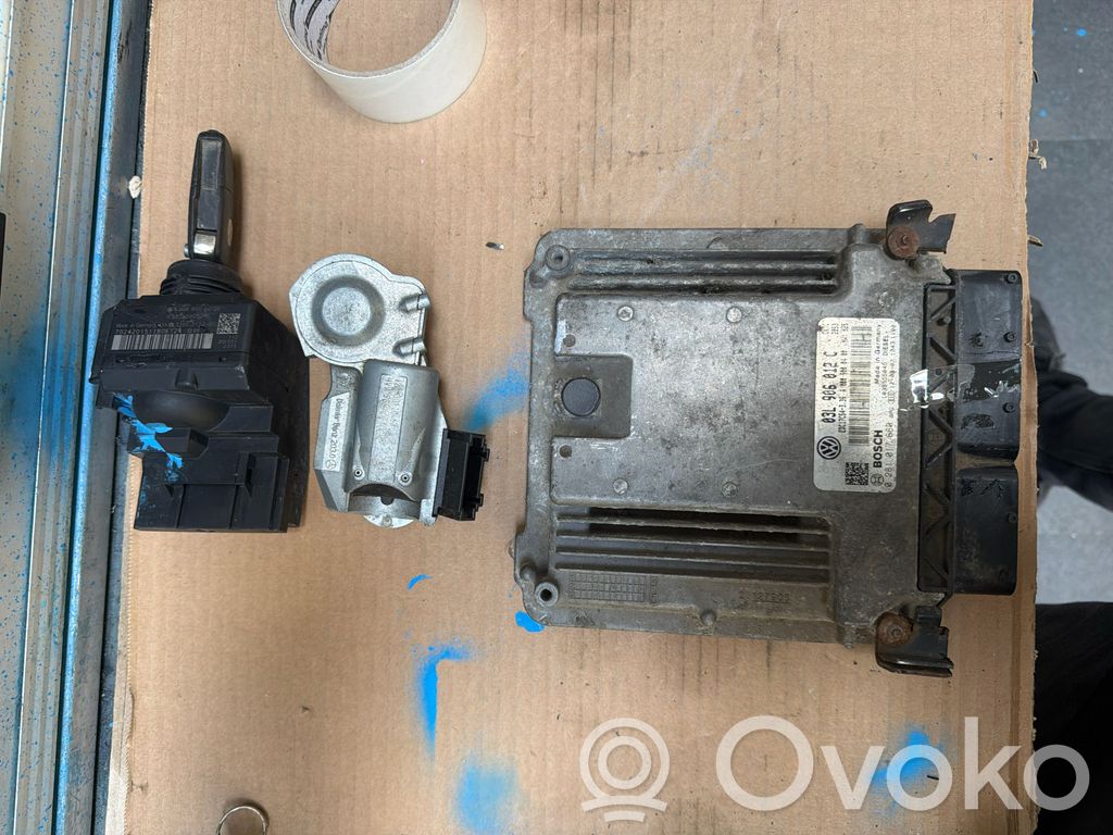 Volkswagen Crafter Engine ECU kit and lock set 