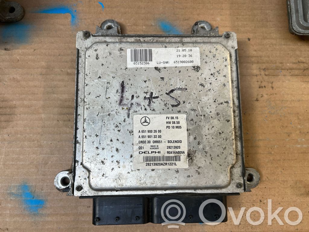 Mercedes-Benz Sprinter W906 Engine control unit/module 