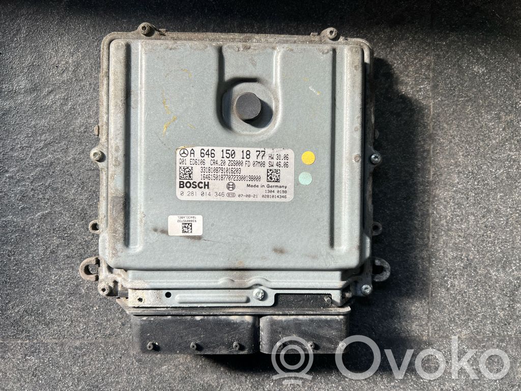 Mercedes-Benz Sprinter W906 Engine control unit/module 