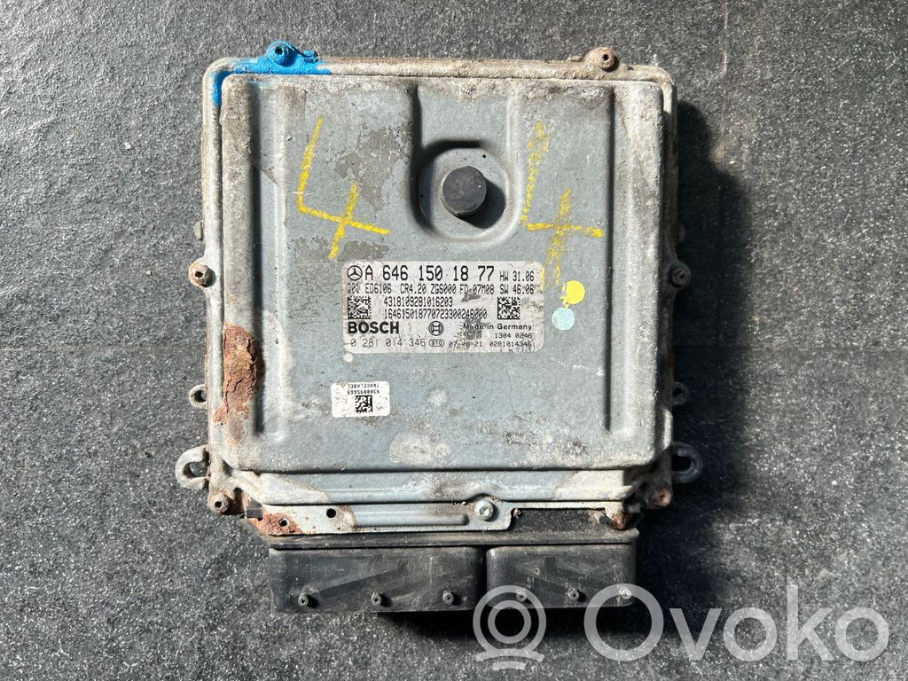 Mercedes-Benz Sprinter W906 Engine control unit/module 