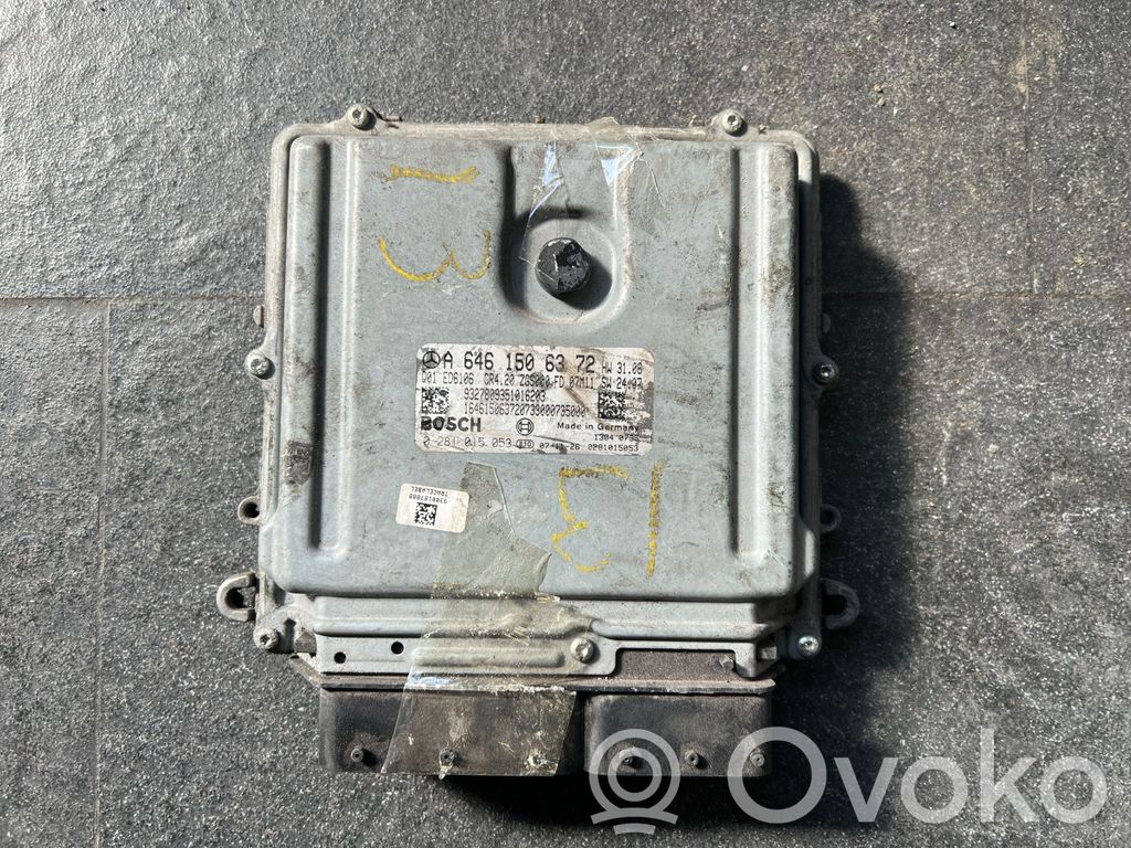 Mercedes-Benz Sprinter W906 Engine control unit/module 