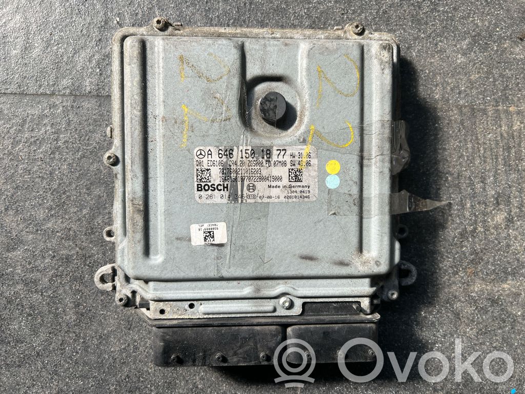 Mercedes-Benz Sprinter W906 Engine control unit/module 