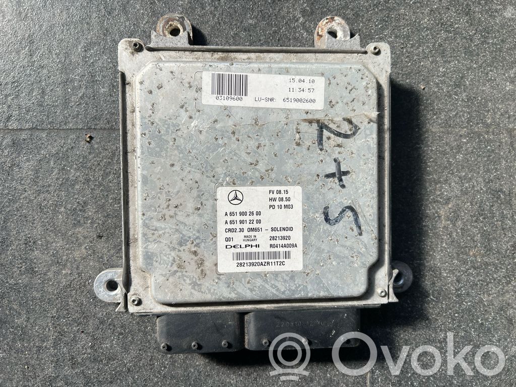 Mercedes-Benz Sprinter W906 Engine control unit/module 
