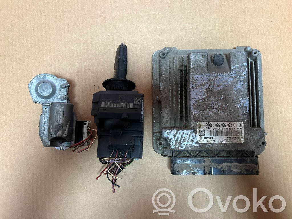 Volkswagen Crafter Engine ECU kit and lock set 