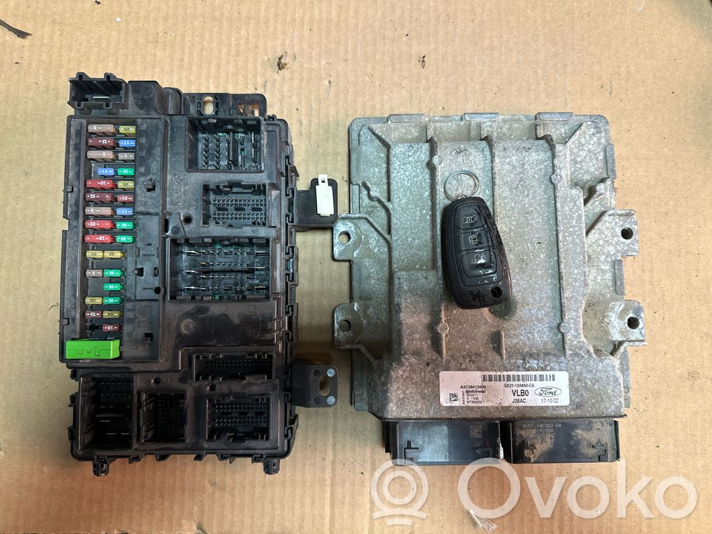 Engine ECU kit and lock set   GK2112A650CA,A2C38412600,HU5T14F262BA