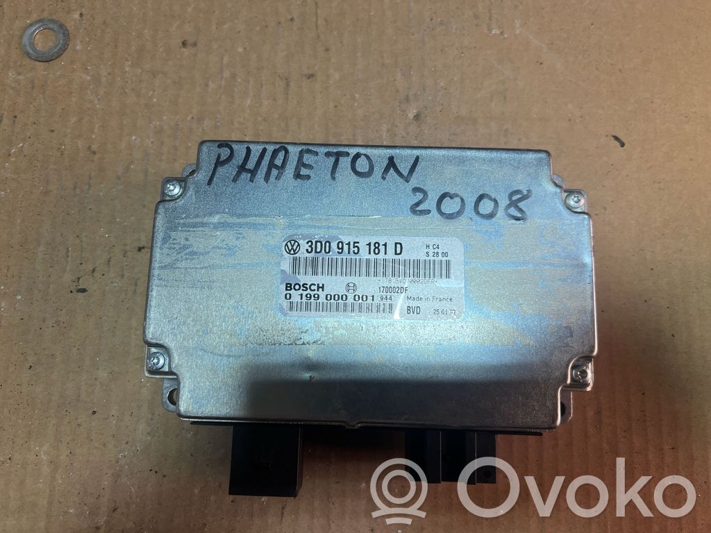 Volkswagen Phaeton Other control units/modules 