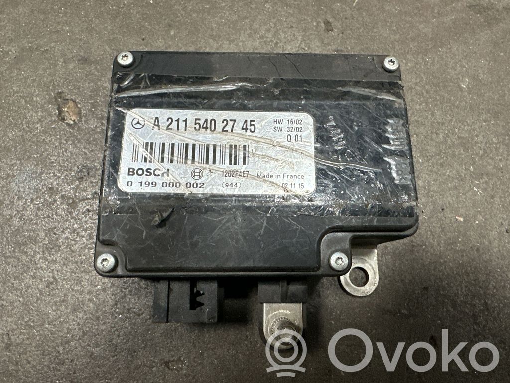 Battery control module   0199000002,1202F4E7,A2115402745